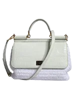 White Leather Dolce & Gabbana Handbag