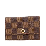 Brown Canvas Louis Vuitton Key Holder