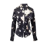 Black Silk Roberto Cavalli Shirt