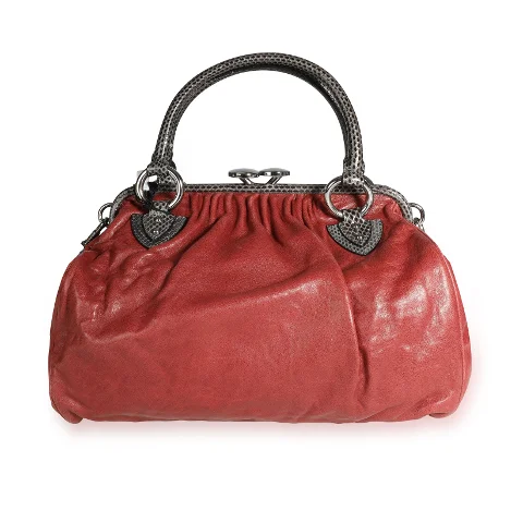 Red Leather Marc Jacobs Handbag
