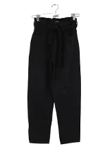 Black Cotton Ba&sh Pants