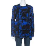 Blue Silk Proenza Schouler Top