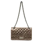 Metallic Fabric Chanel Flap Bag