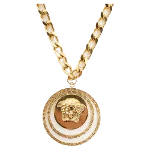 Gold Metal Versace Necklace