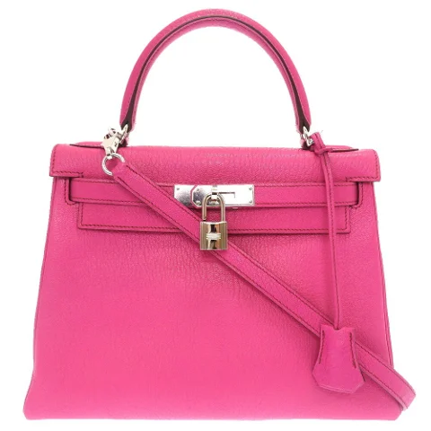 Pink Leather Hermès Kelly