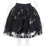 Black Nylon Simone Rocha Skirt