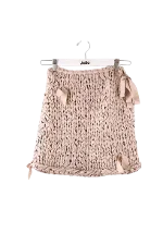 Beige Fabric Prada Skirt