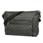 Black Canvas Louis Vuitton Crossbody Bag