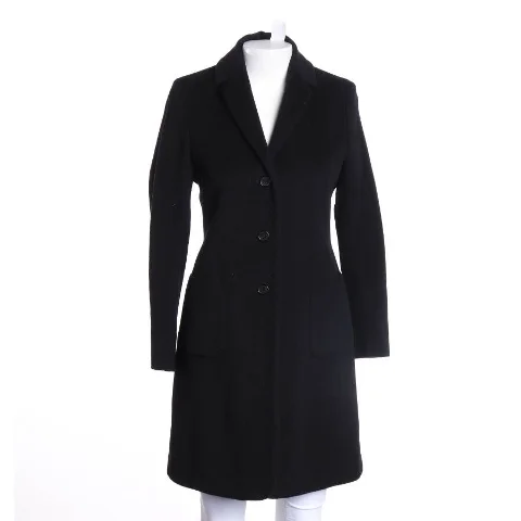 Black Wool Windsor Coat
