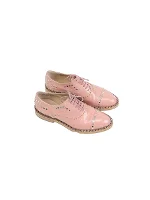 Pink Leather Zadig & Voltaire Flats