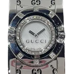 White Stainless Steel Gucci Watch