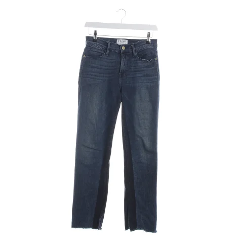 Navy Cotton FRAME Jeans