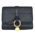 Black Leather Chloé Wallet