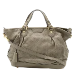 Grey Leather Louis Vuitton Mahina