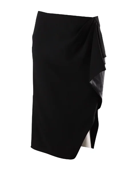 Black Fabric Altuzarra Skirt