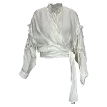 White Fabric IRO Top