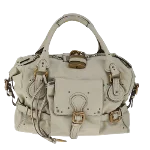 Beige Leather Chloé Handbag