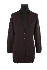 Brown Cashmere Eric Bompard Cardigan