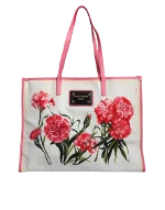 White Fabric Dolce & Gabbana Tote