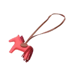 Red Leather Hermès Charm