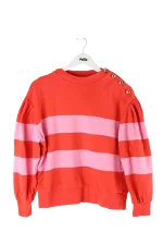 Red Cotton Claudie Pierlot Sweatshirt