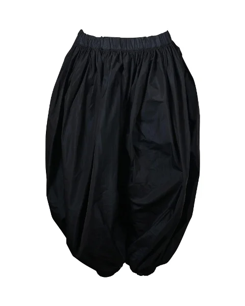 Black Polyester Comme des Garçons Skirt