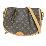 Brown Canvas Louis Vuitton Menilmontant