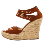 Brown Suede Jimmy Choo Espadrilles