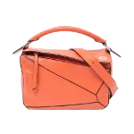 Orange Leather Loewe Handbag