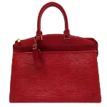 Red Leather Louis Vuitton Riviera