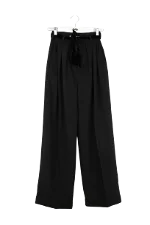 Black Wool Valentino Pants