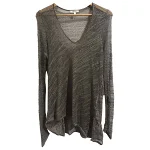 Grey Fabric Helmut Lang Sweater