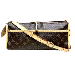 Brown Canvas Louis Vuitton Popincourt