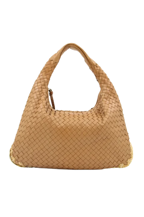 Brown Leather Bottega Veneta Hobo Bag