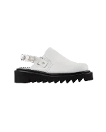 White Leather Toga Pulla Mules