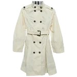 Beige Cotton Burberry Coat