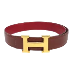 Brown Leather Hermès Belt