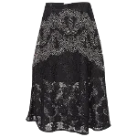 Black Lace Sandro Skirt