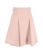Pink Fabric Miu Miu Skirt