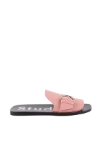 Pink Leather Acne Studios Sandals