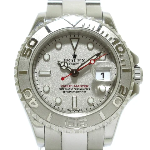 Silver Platinum Rolex Watch
