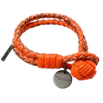 Orange Leather Bottega Veneta Bracelet