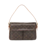 Brown Leather Louis Vuitton Cite