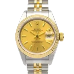 Gold Metal Rolex Watch