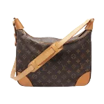 Brown Canvas Louis Vuitton Boulogne