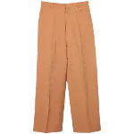 Orange Wool Jacquemus Pants