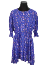 Blue Viscose Heimstone Dress