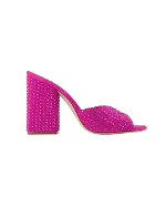 Pink Fabric Paris Texas Sandals