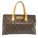 Brown Canvas Louis Vuitton Wilshire