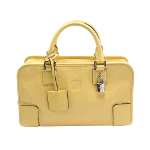 Yellow Leather Loewe Amazona